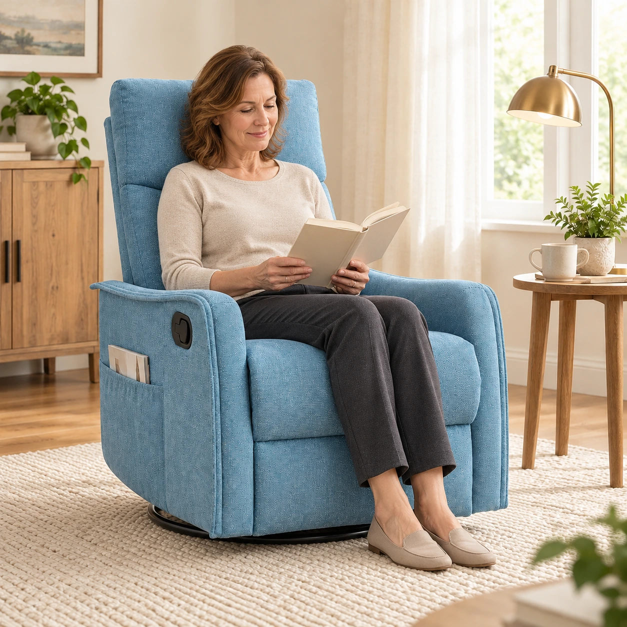 RHHVVR W1803P251883 Blue — person using chair in upright seated position
