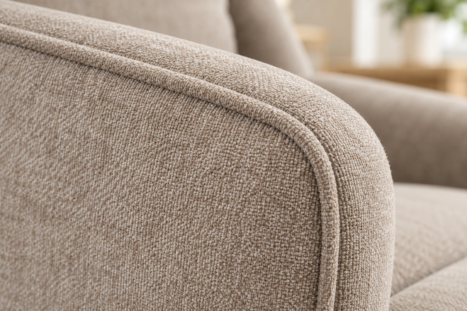 RHHVVR W1803P536616 Khaki — upholstery and stitching close-up
