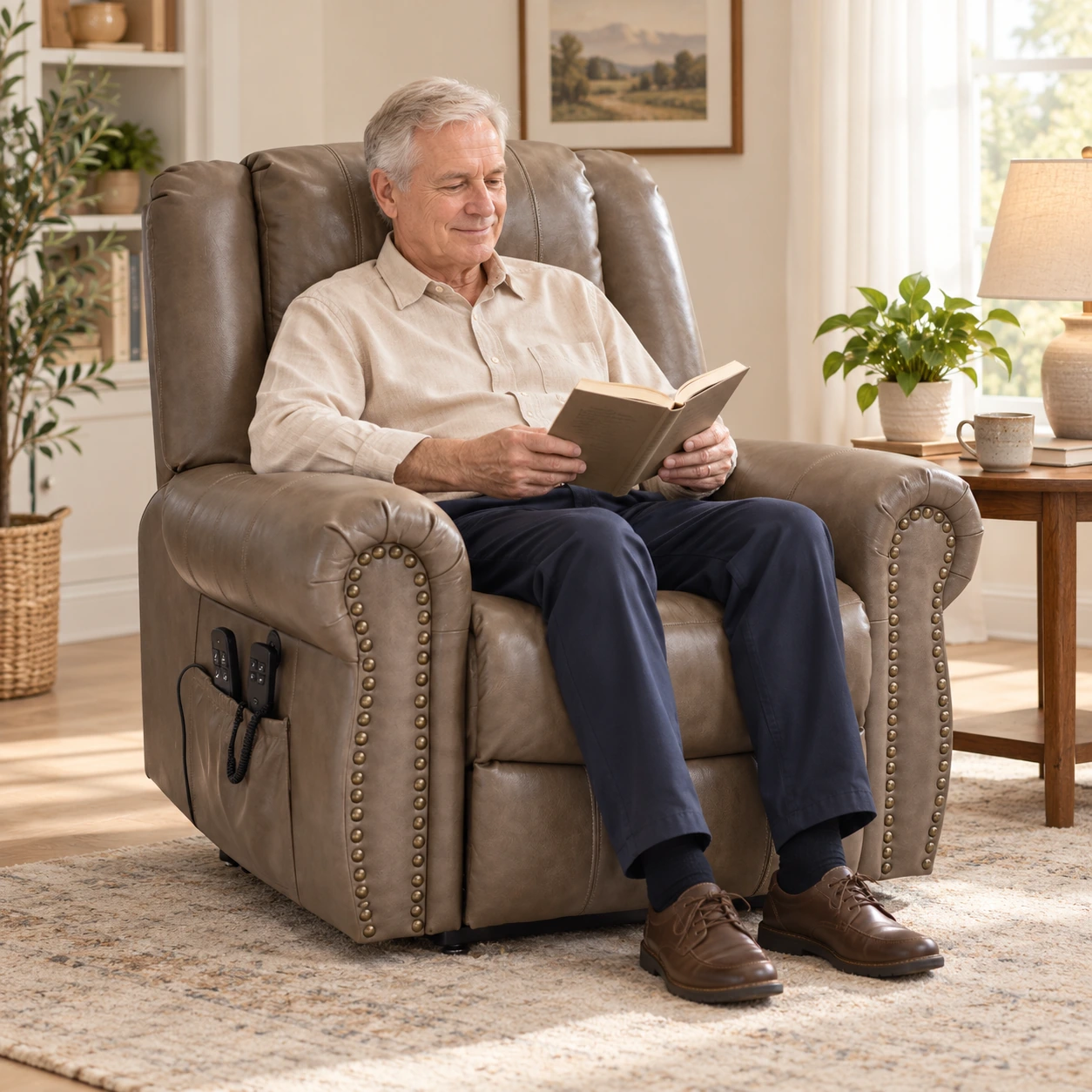 RHHVVR W1803S00075 Brown — person using chair in upright seated position